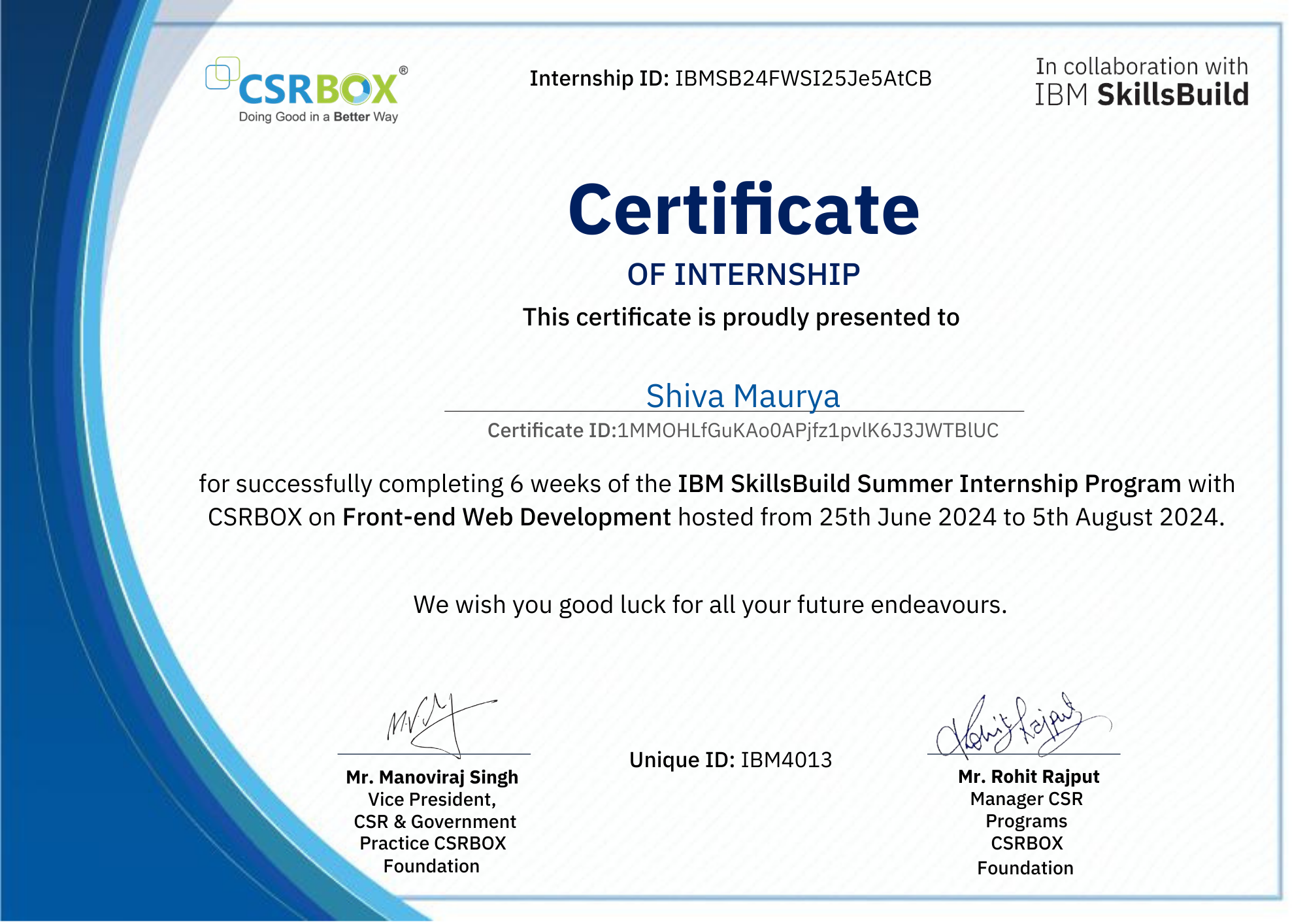 Frontend Web Development